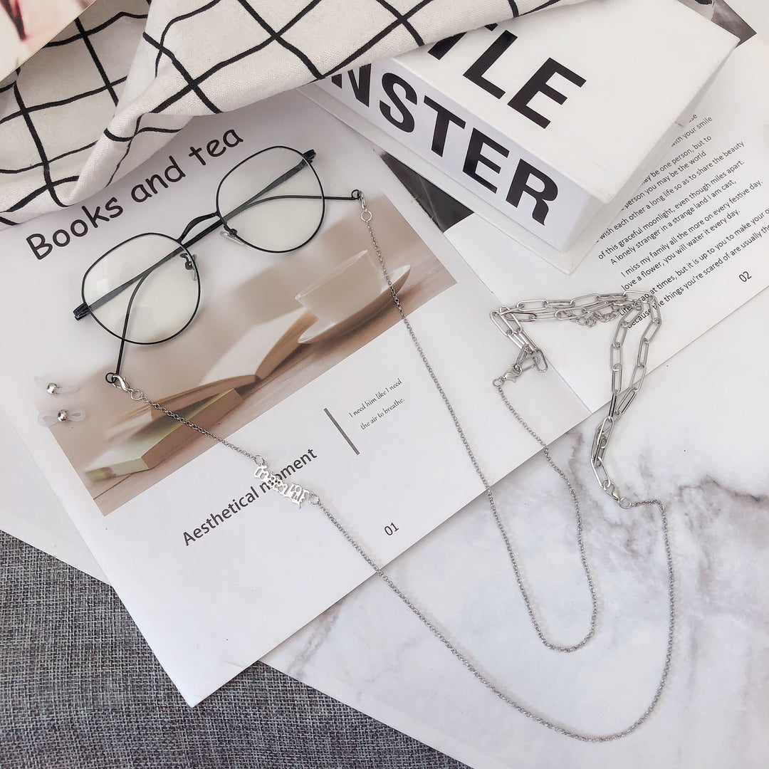 Trendy Link Brille Kette Karnz