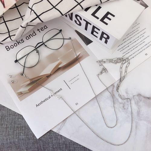 Trendy Link Brille Kette Karnz