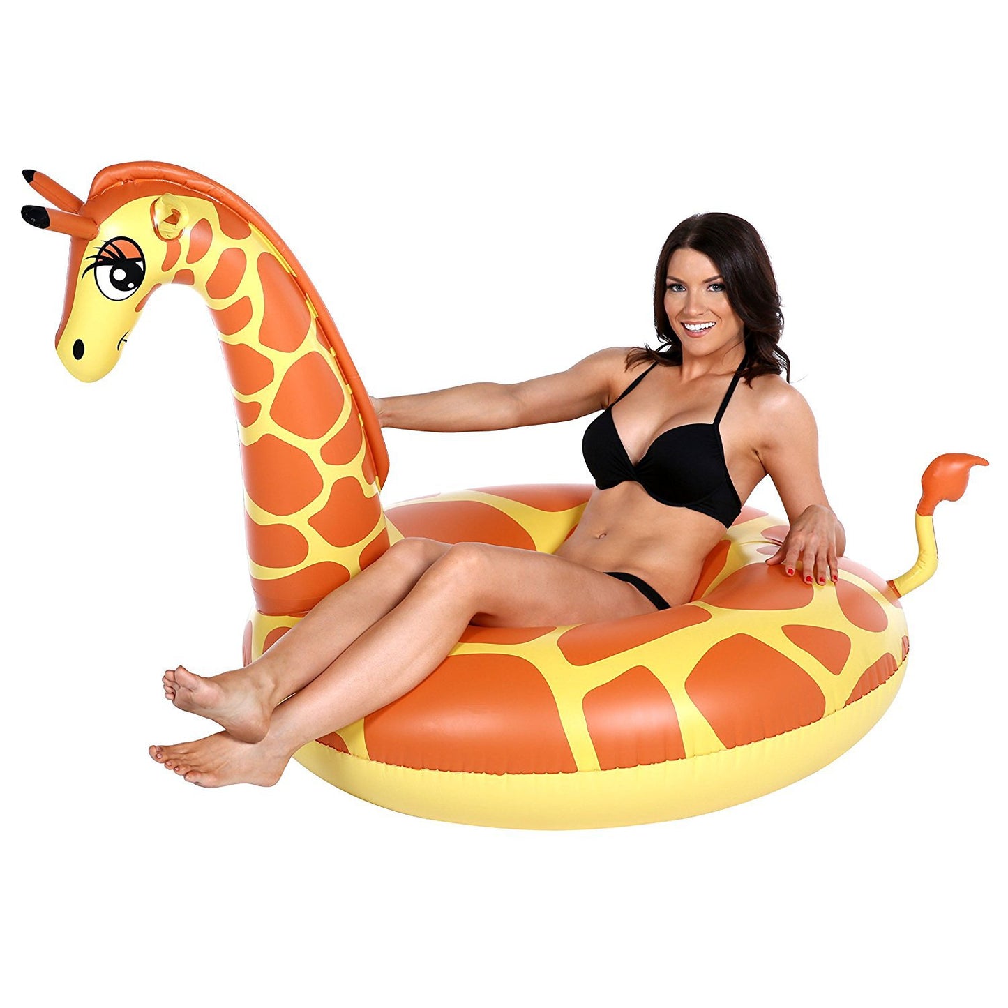 Unisex Aufblasbarer Giraffen-Schwimmtier Karnz