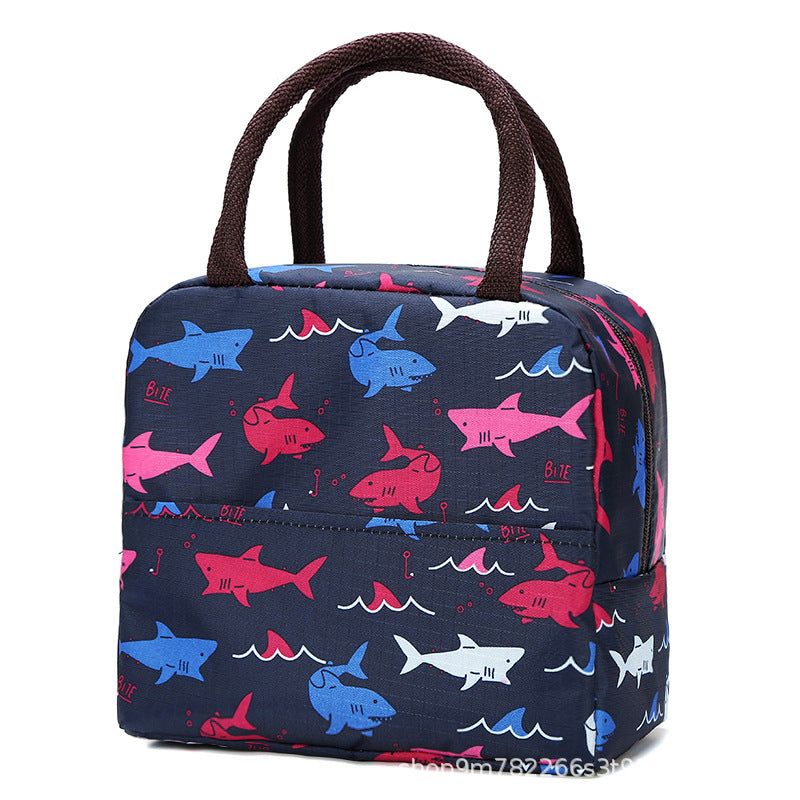 Isolierte Flamingo-Muster Mittagstasche Karnz