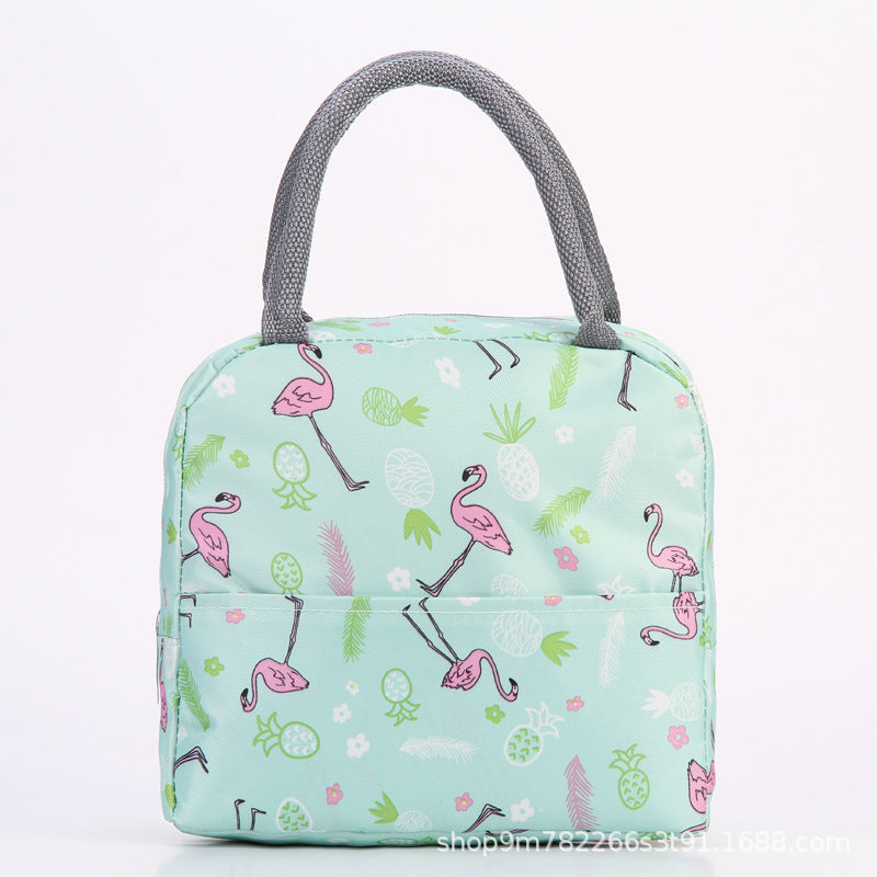 Isolierte Flamingo-Muster Mittagstasche Karnz