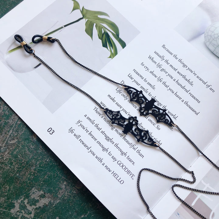 Verspielte Charme Brillen Kette Karnz