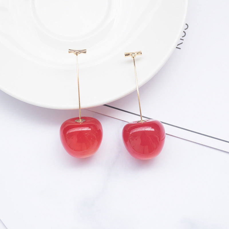 Künstlerische von Früchten inspirierte Tropfenohrringe Karnz