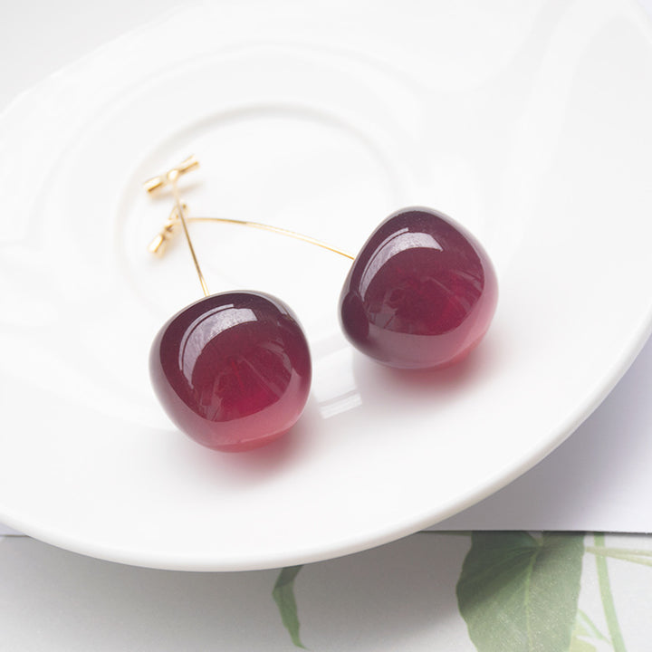 Künstlerische von Früchten inspirierte Tropfenohrringe Karnz