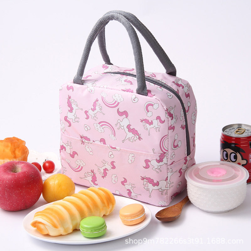 Isolierte Flamingo-Muster Mittagstasche Karnz