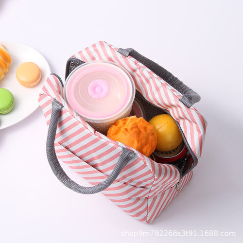 Isolierte Flamingo-Muster Mittagstasche Karnz
