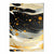 Abstrakter Flüssigkunstdruck Grau Beige und Gold Nr. 1