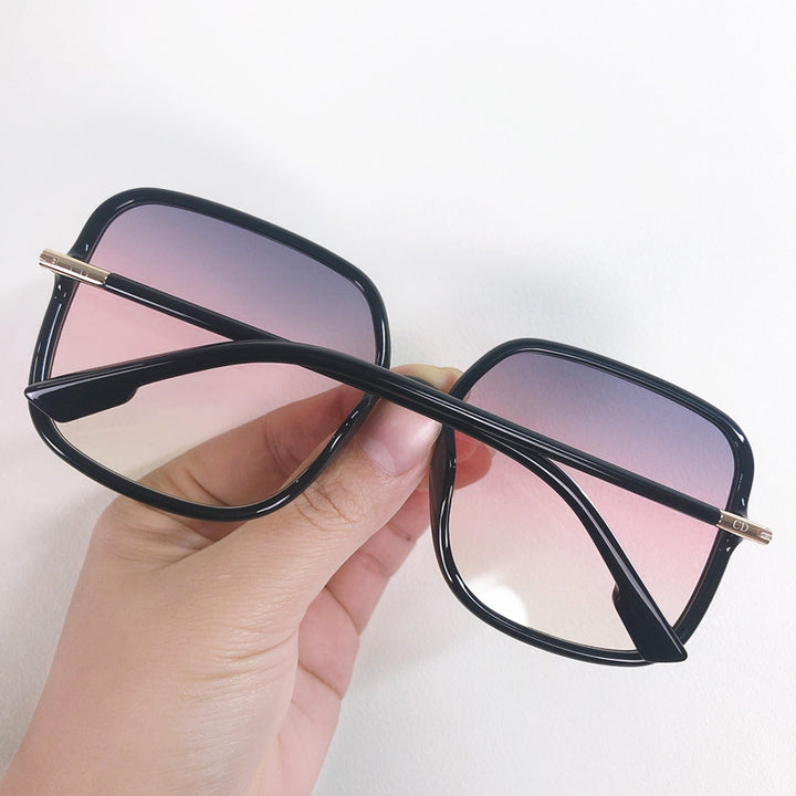 Modische Quadratische Sonnenbrille Karnz