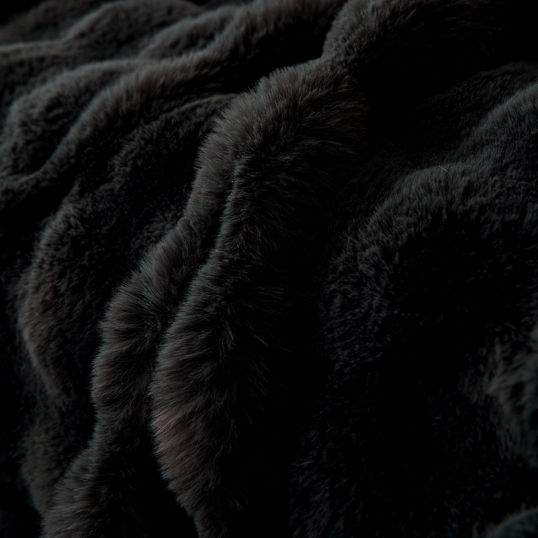 Luxe Ripple Faux Fur Sofa Cover - Modern, Stylisch & Langlebig Sofa Schutz | Karnz