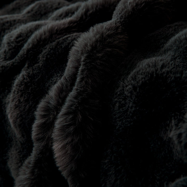 Luxe Ripple Faux Fur Sofa Cover - Modern, Stylisch & Langlebig Sofa Schutz | Karnz