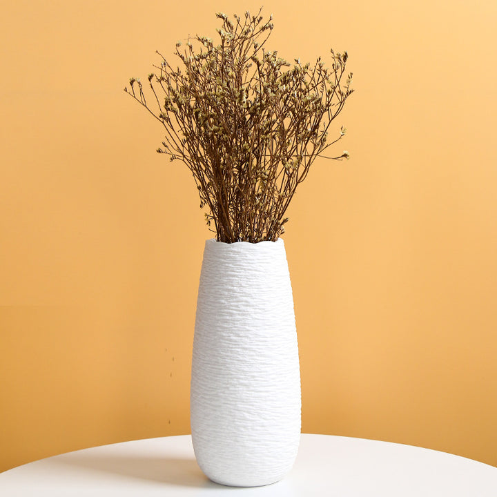 Elegante Strukturierte Keramische Blumenvase Karnz 1790310357
