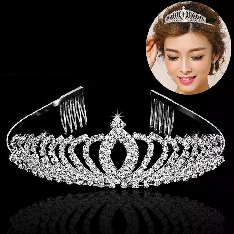 Damen Elegante Kristalltonto Karnz