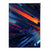 Abstrakte Formen Kunstdruck Blau Orange und Rot Nr. 2