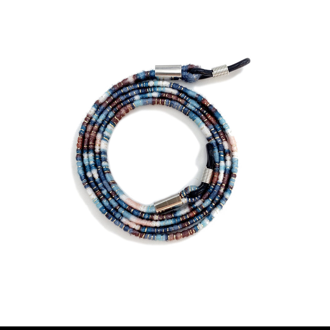 Bunte Perlen Brillenband Karnz