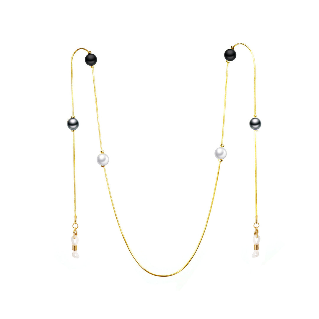 Elegante doppelte Brillenketten Karnz