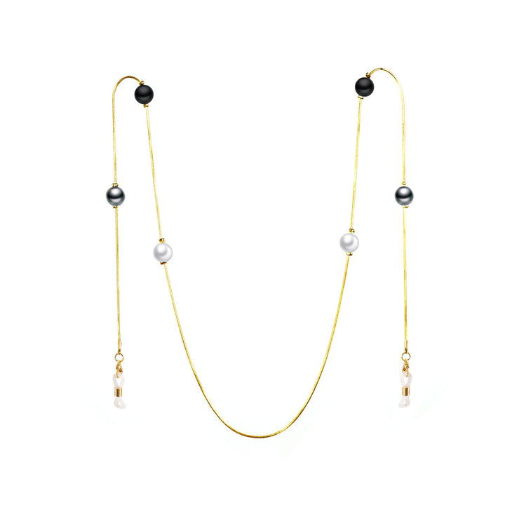 Elegante doppelte Brillenketten Karnz