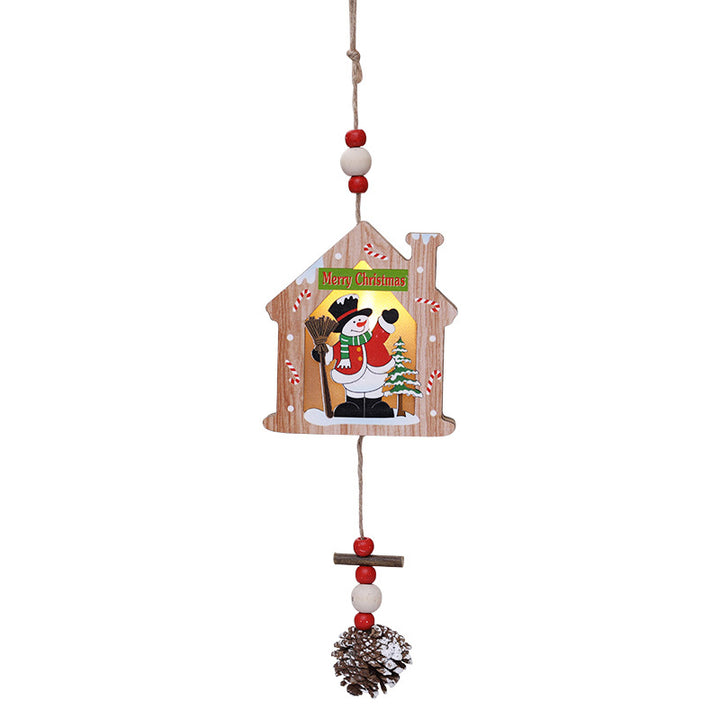 Dekorative Weihnachtshaus Ornament