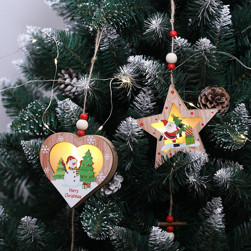 Dekorative Weihnachtshaus Ornament