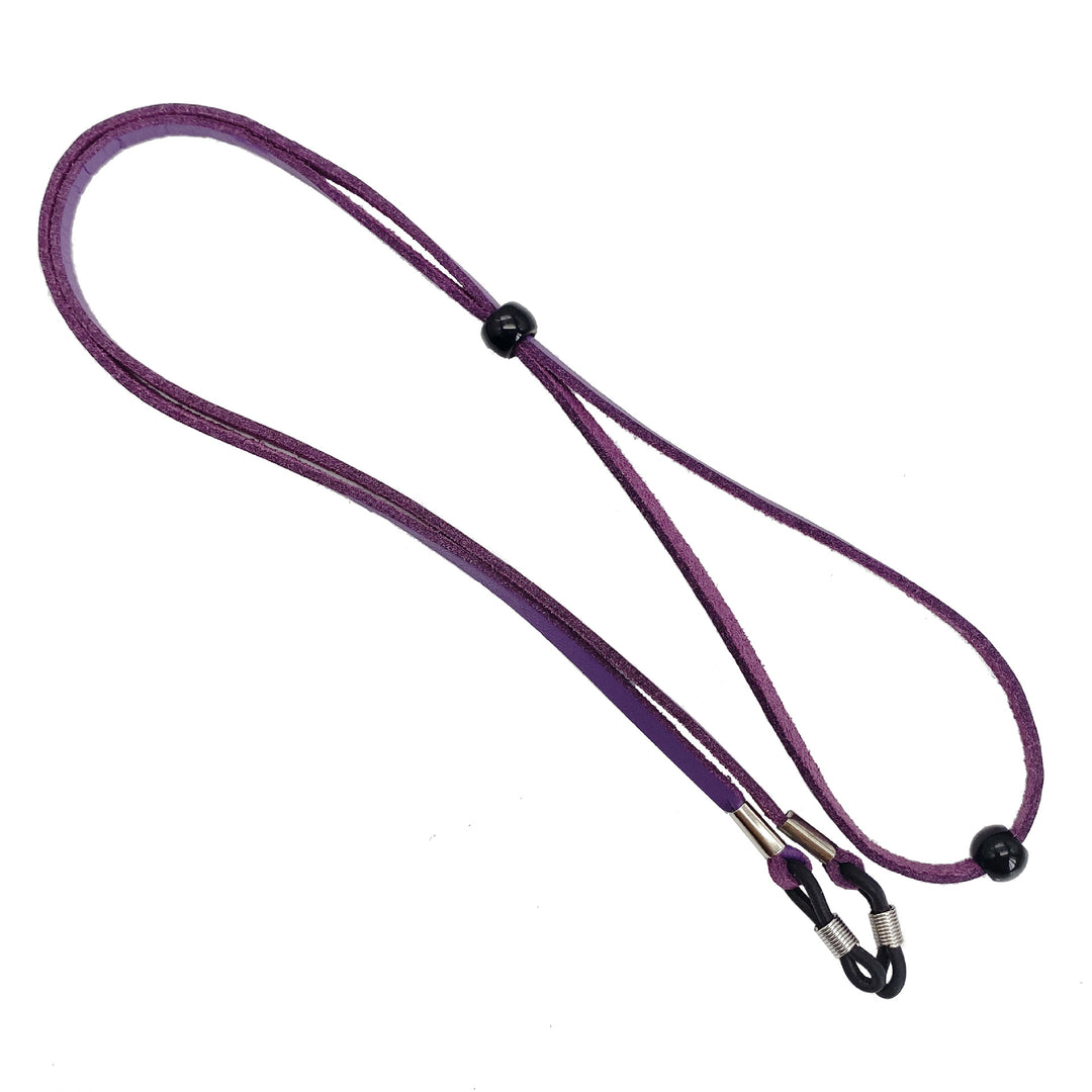 Verstellbarer Leder-Brillenhalter Karnz