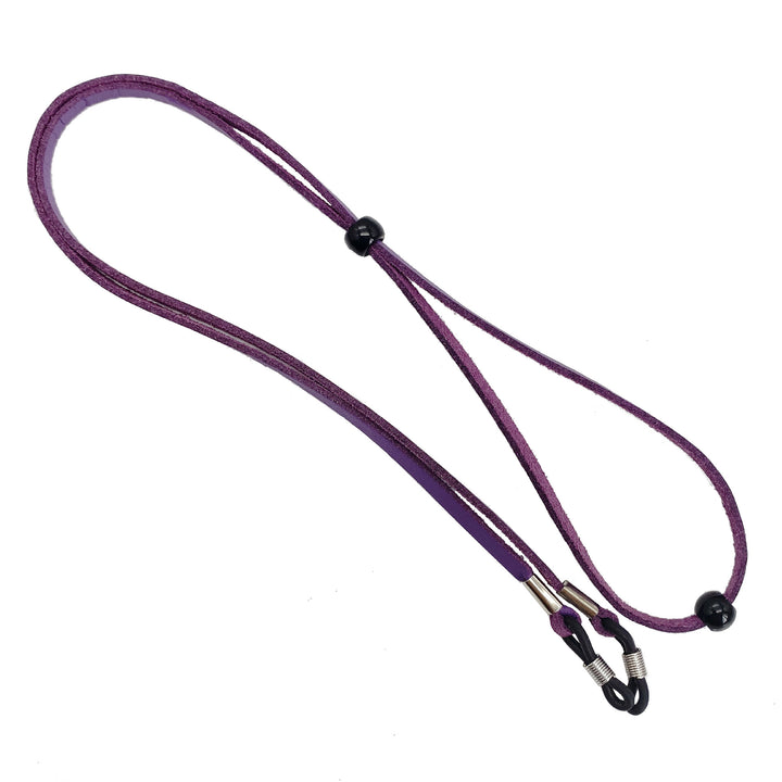 Verstellbarer Leder-Brillenhalter Karnz