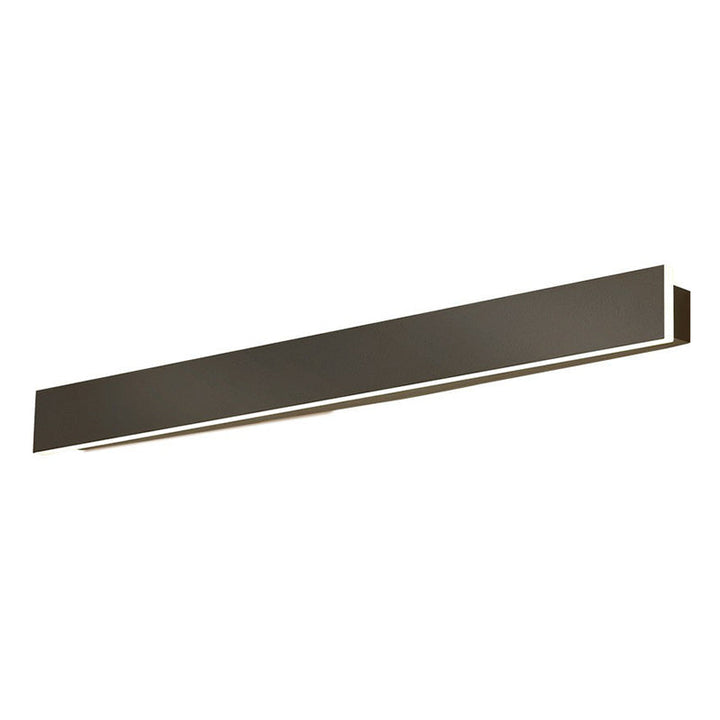 Aluminium lineare LED-Wandbeleuchtung zeitgenössische schwarze Wandleuchte für das Wohnzimmer | Karnz