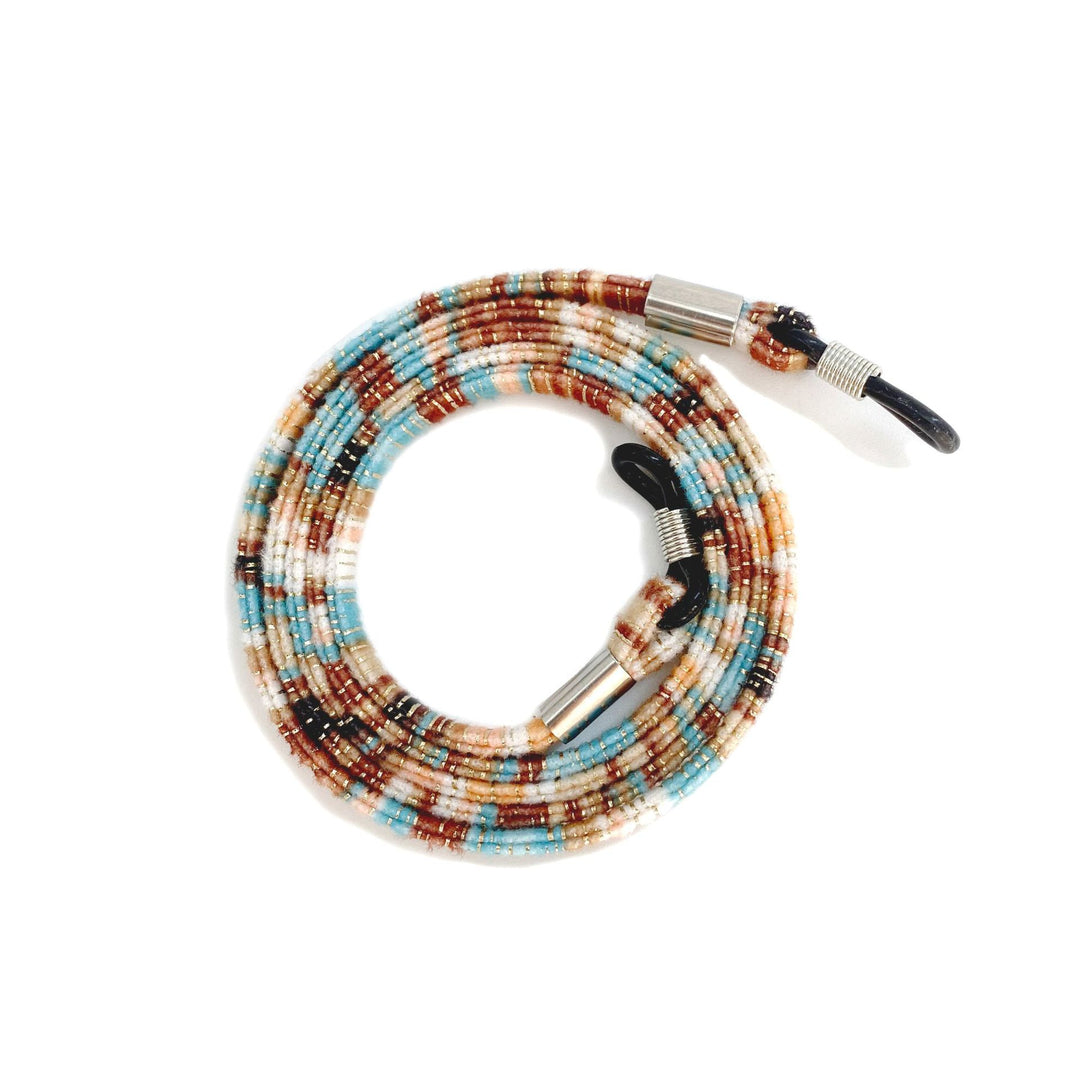 Bunte Perlen Brillenband Karnz