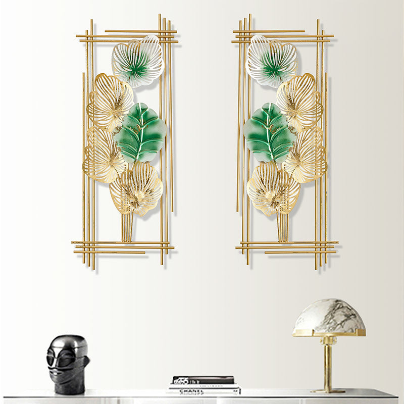Dekorative florale Metallwandkunstplatten Karnz