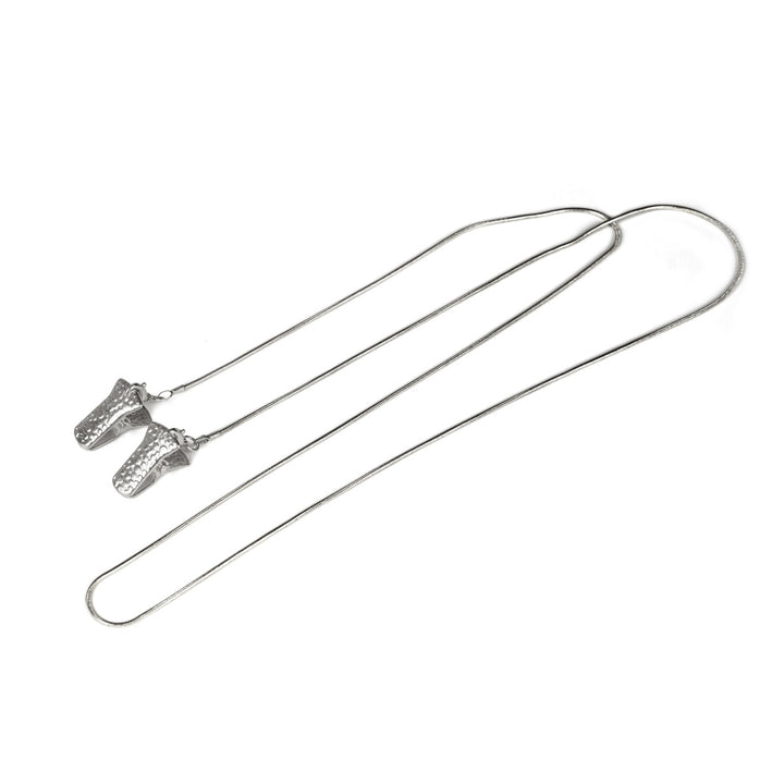 Metallic Western-Themen Brillen Kette Karnz