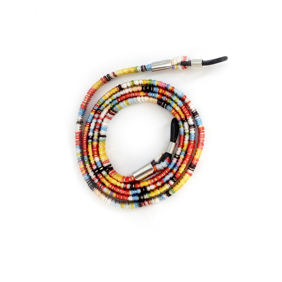 Bunte Perlen Brillenband Karnz