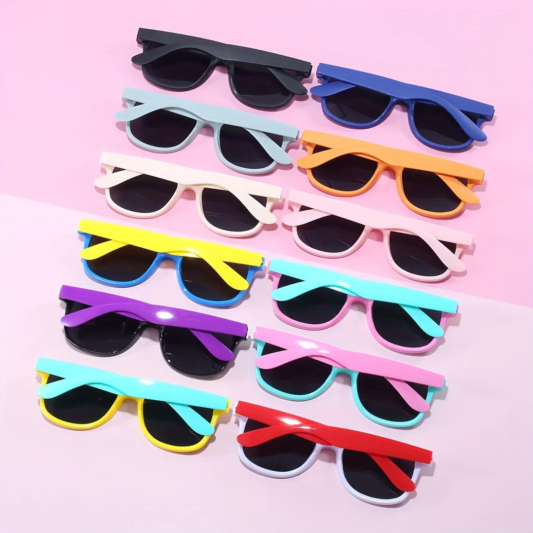 Karnz | Kinder Flex Sonnenbrille mit flexiblem und robustem Rahmen
