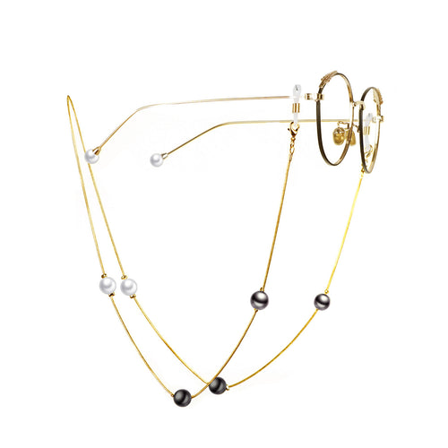 Elegante doppelte Brillenketten Karnz