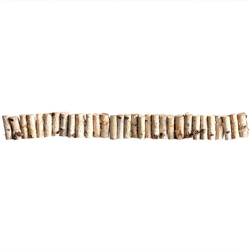 Dekorative Wandverkleidung aus Naturholz Karnz
