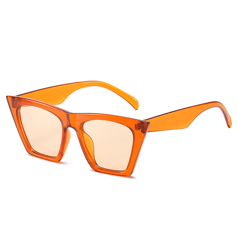 Damen stylische Sonnenbrille im auffälligen Leopardenmuster Karnz
