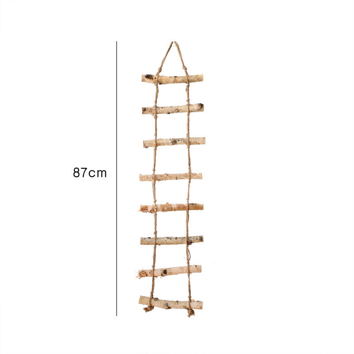 Dekorativer Wandbehang aus Naturmaterial Karnz