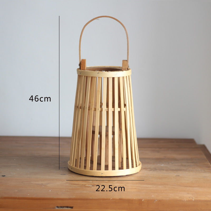 Handgefertigte Holzlaterne Karnz