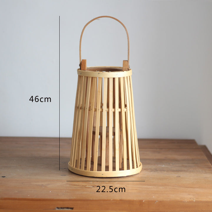 Handgefertigte Holzlaterne Karnz