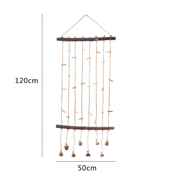 Dekorative Wandbehang mit Naturmotiven Karnz