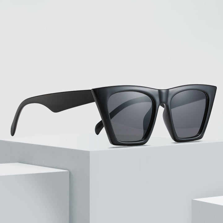 Damen stylische Sonnenbrille im auffälligen Leopardenmuster Karnz