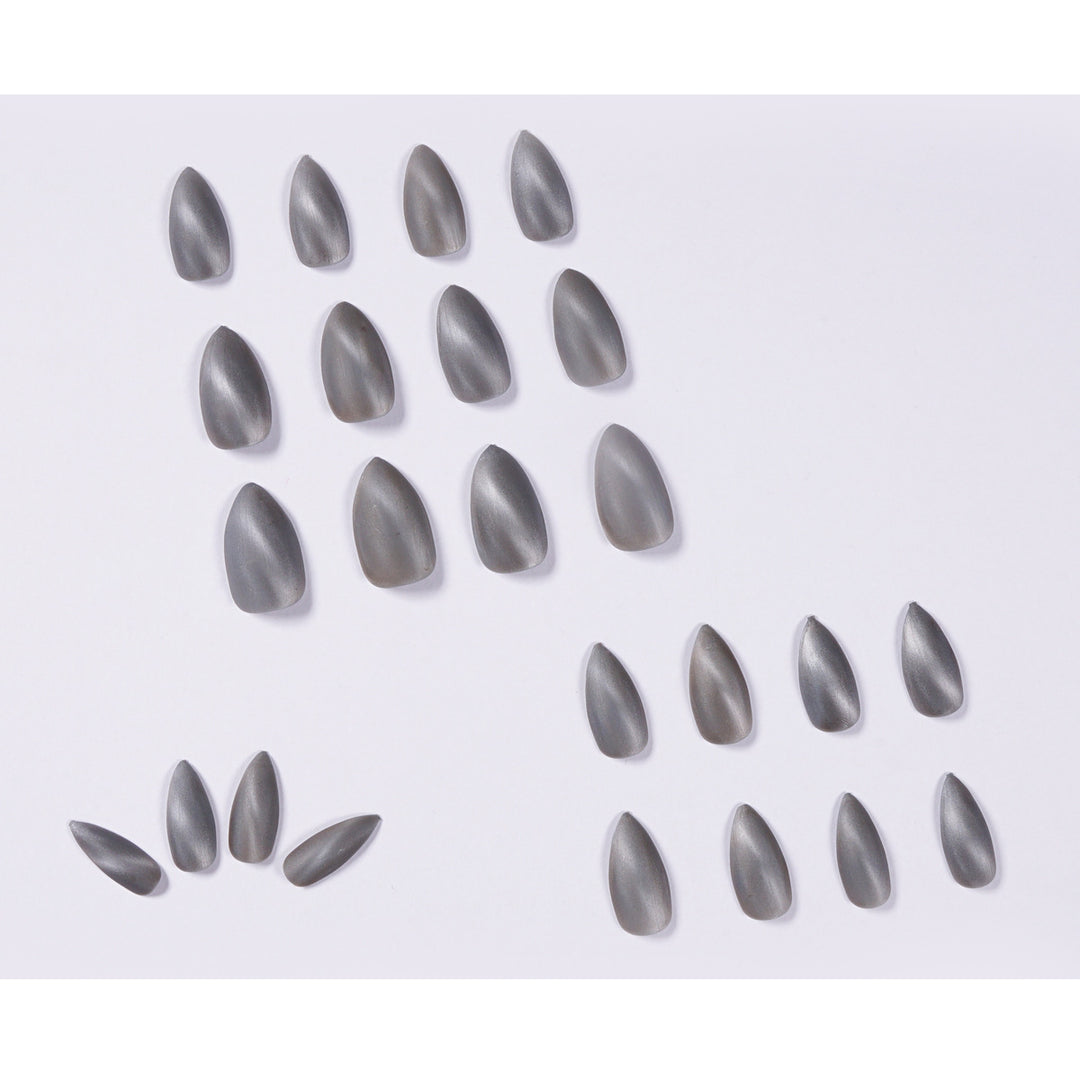 Elegante Stiletto-Nägel mit mattem Finish Karnz