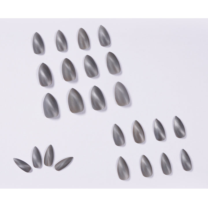 Elegante Stiletto-Nägel mit mattem Finish Karnz