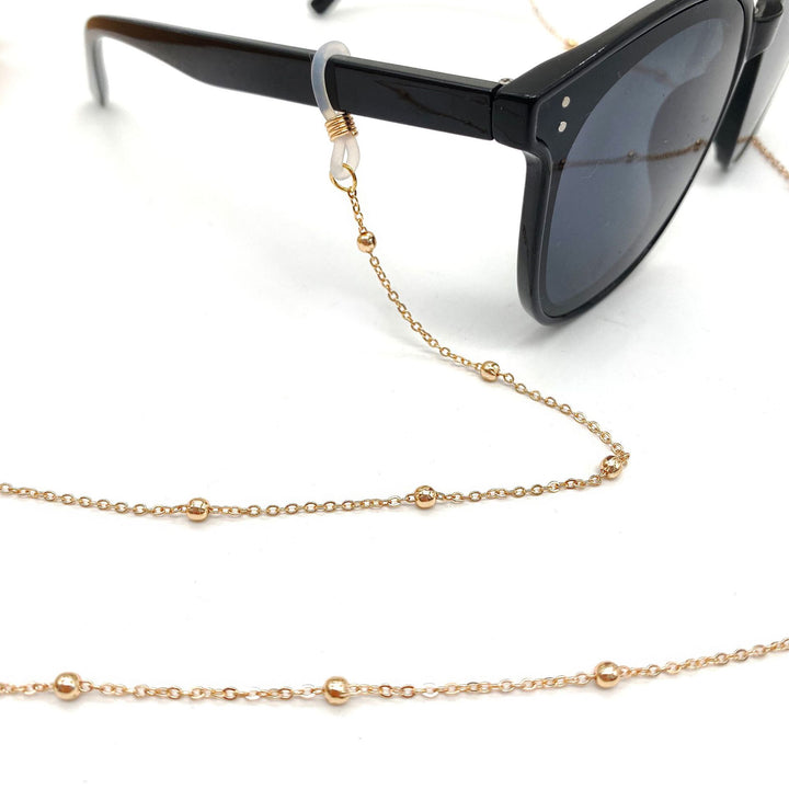 Elegante goldfarbene Charm-Armband Karnz