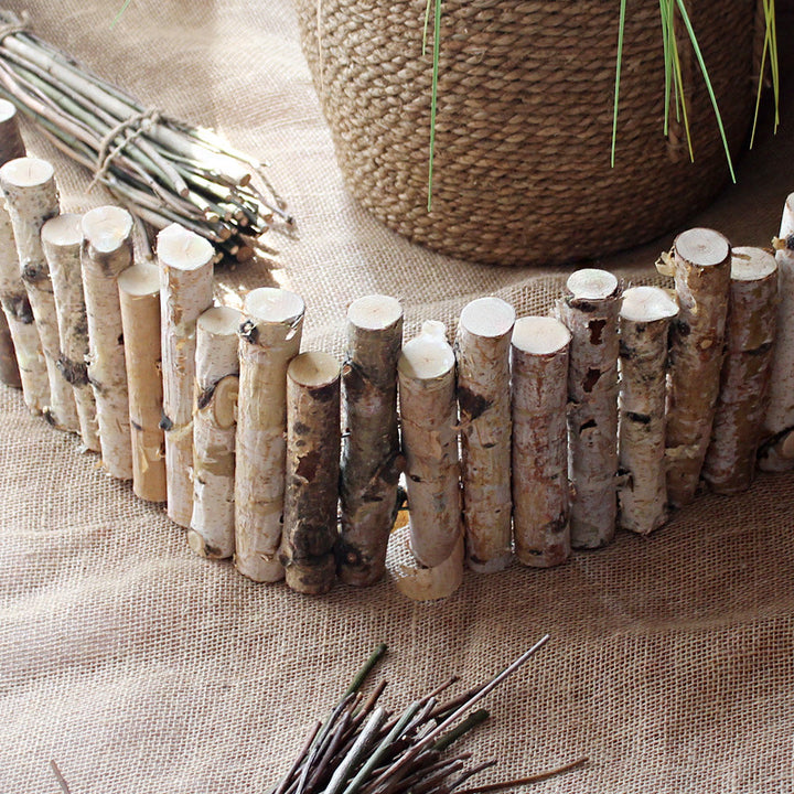 Dekorative Wandverkleidung aus Naturholz Karnz