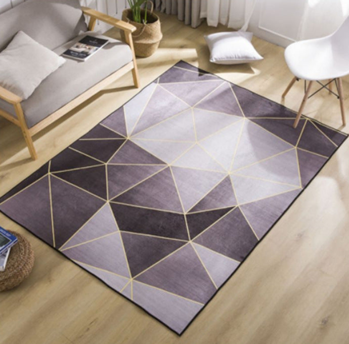 Marmor-musterte Teppich Karnz
