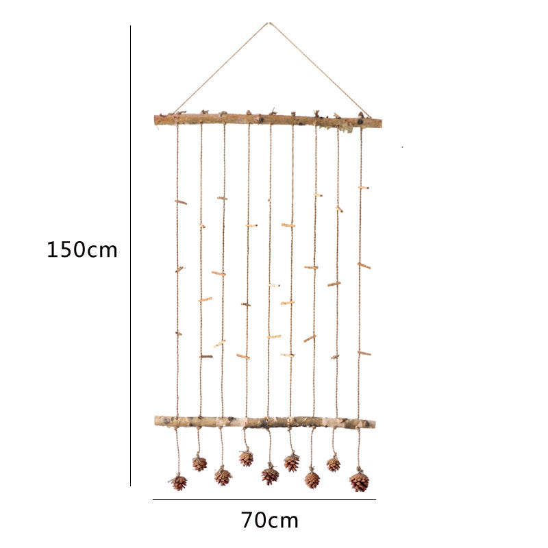 Dekorative Wandbehang mit Naturmotiven Karnz