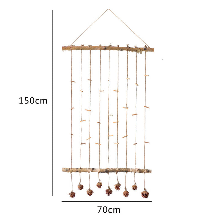 Dekorative Wandbehang mit Naturmotiven Karnz