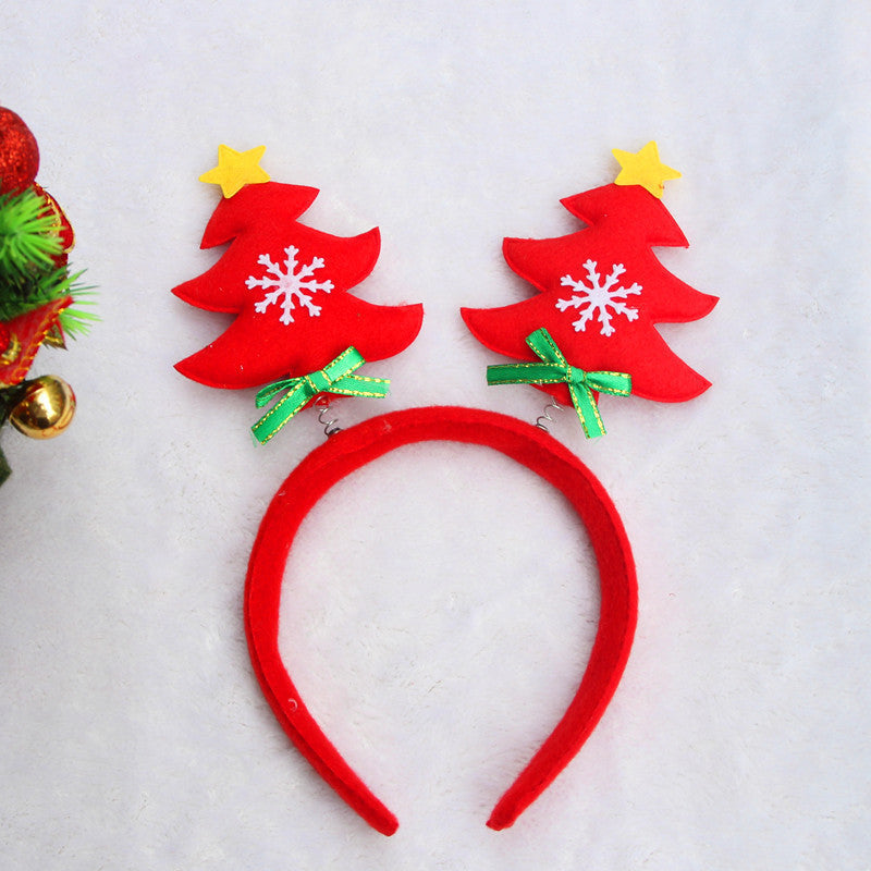 Festliche Weihnachtsbaum-Haarspange Karnz
