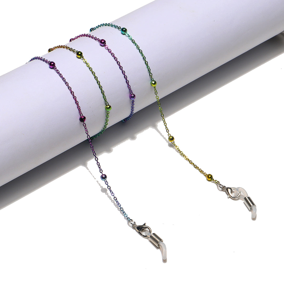 Stylische Perlenbrillekette Karnz