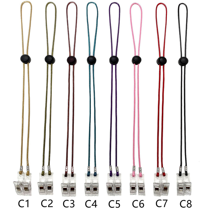 Verstellbarer Brillenhalter mit Sicherheitsclips Karnz