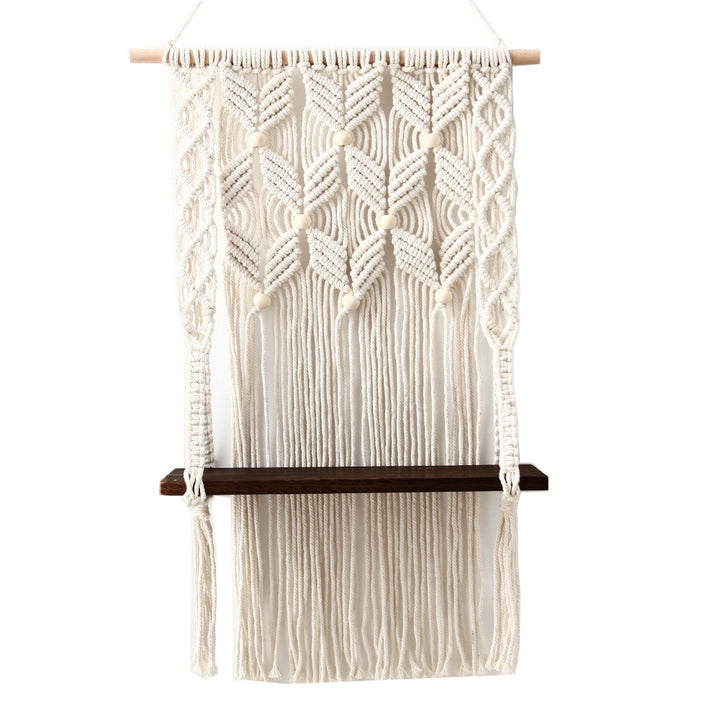 Macrame Wandregal Organizer Karnz
