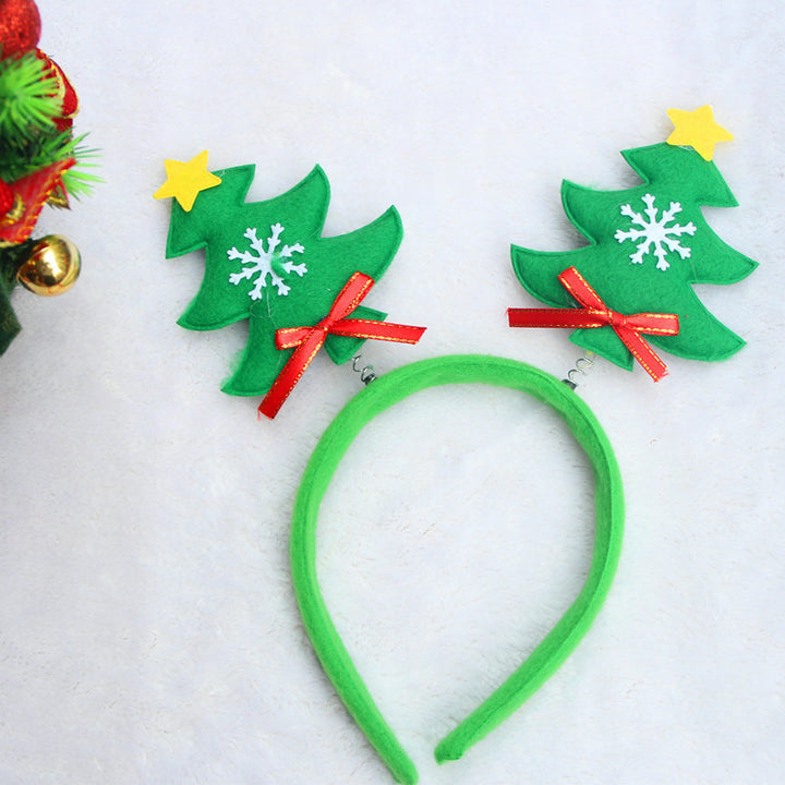Festliche Weihnachtsbaum-Haarspange Karnz